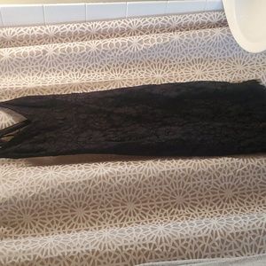 Lulu's black lace dress